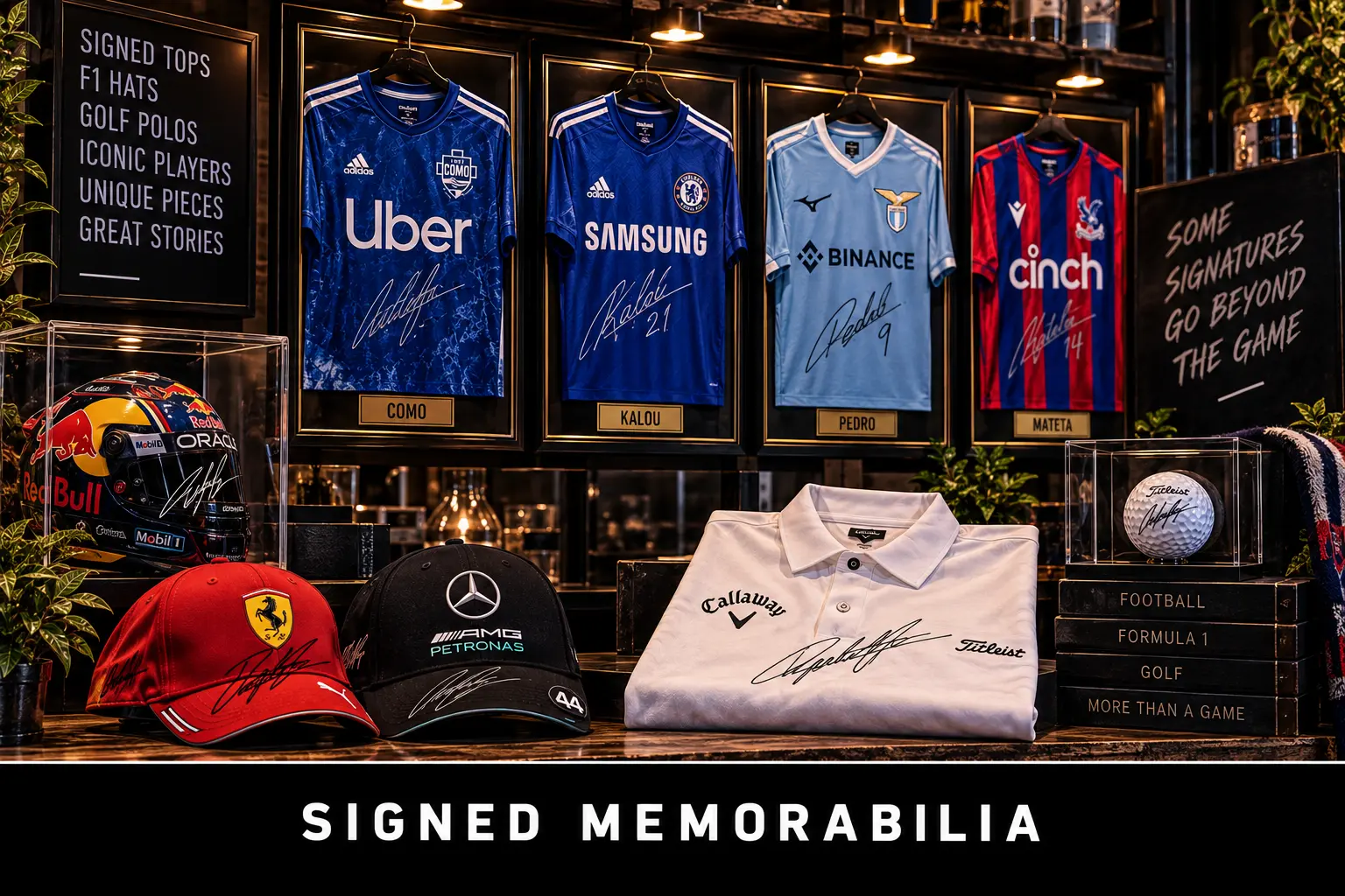 Signed Memorabilia